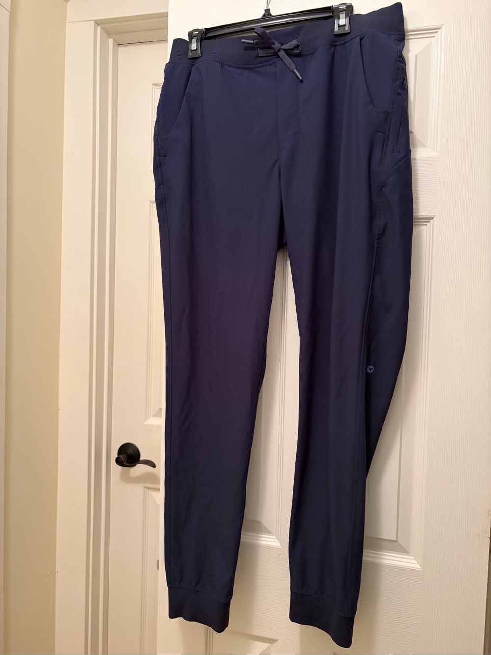 Men's Birddog Navy Jogger Pants - Performance Drawstring